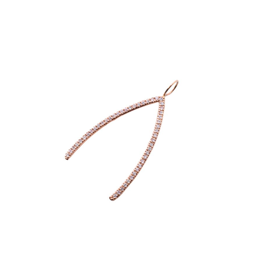 unsigned-18k-rose-gold-wishbone-pendant-1