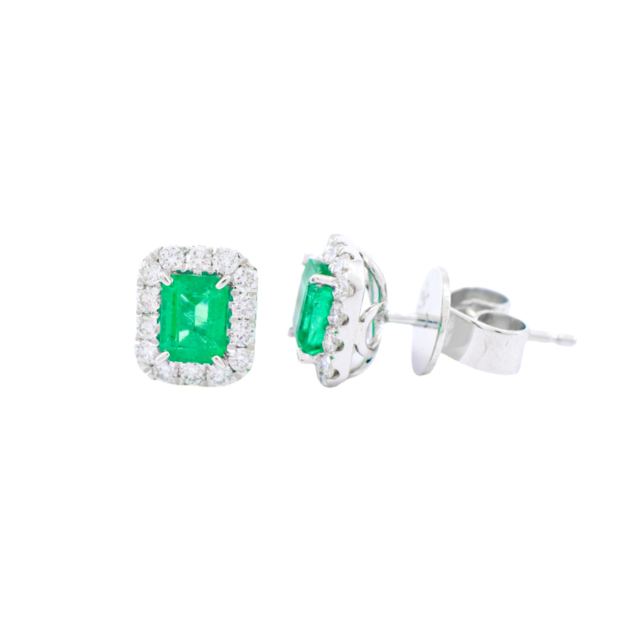 vivid-emerald-diamond-halo-earrings-1