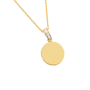 shy-yellow-gold-tiny-circle-diamond-pendant-necklace-2