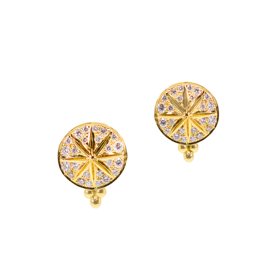 templestclair-yellow-gold-diamond-round-stud-earrings-1