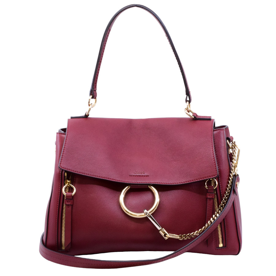 chloe-faye-burgundy-large-shoulder-bag-1