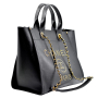 chanel-black-leather-nailed-gold-dauville-bag-2