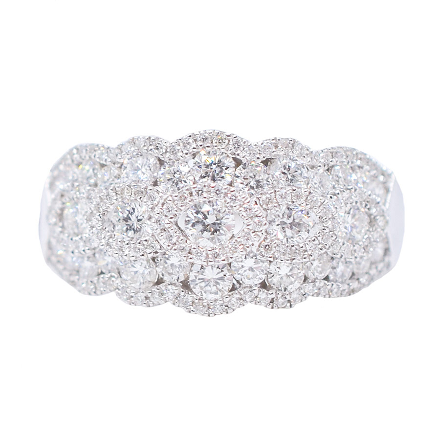 unsigned-18k-white-gold-diamond-cluster-ring-2