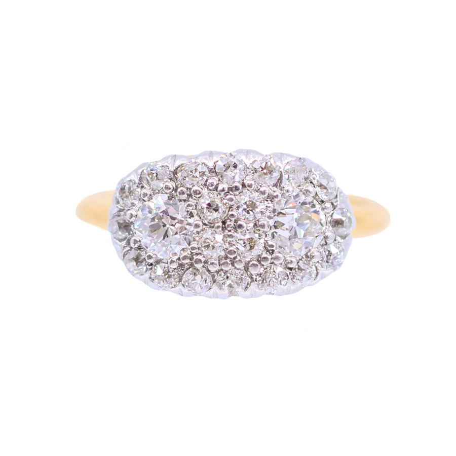 vintage-unsigned-yellow-gold-diamond-pave-cluster-ring-1