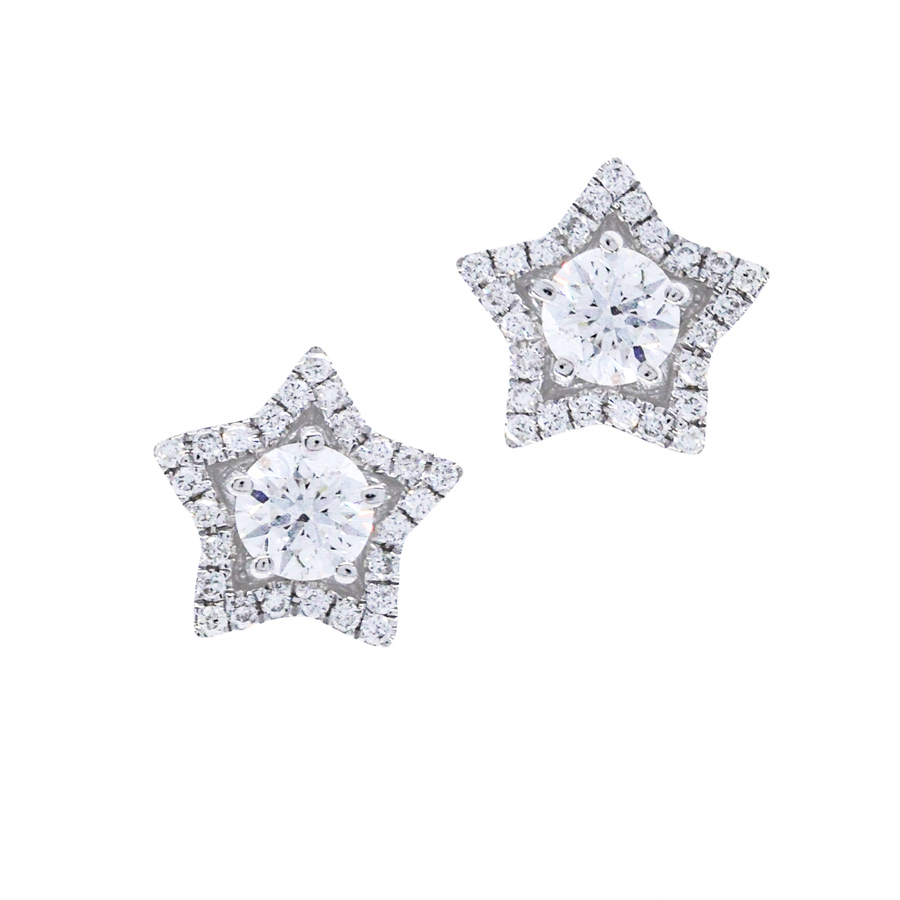 unsigned-white-gold-diamond-star-stud-earrings-1