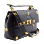 valentino-black-leather-chunky-rockstud-gold-hammered-bag-2