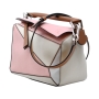 loewe-pink-camel-white-puzzle-bag-2
