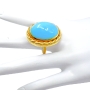 unsigned-turquoise-18k-yellow-gold-ring