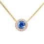 hanskrieger-yellow-gold-blue-stone-diamond-halo-necklace-2