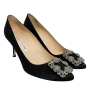 manoloblahnik-black-satin-crystal-pump