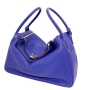 hermes-blue-leather-clemence-lindy-34-bag