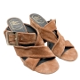rogervivier-brown-suede-sandals