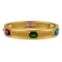 multistone-18k-yellow-gold-bracelet