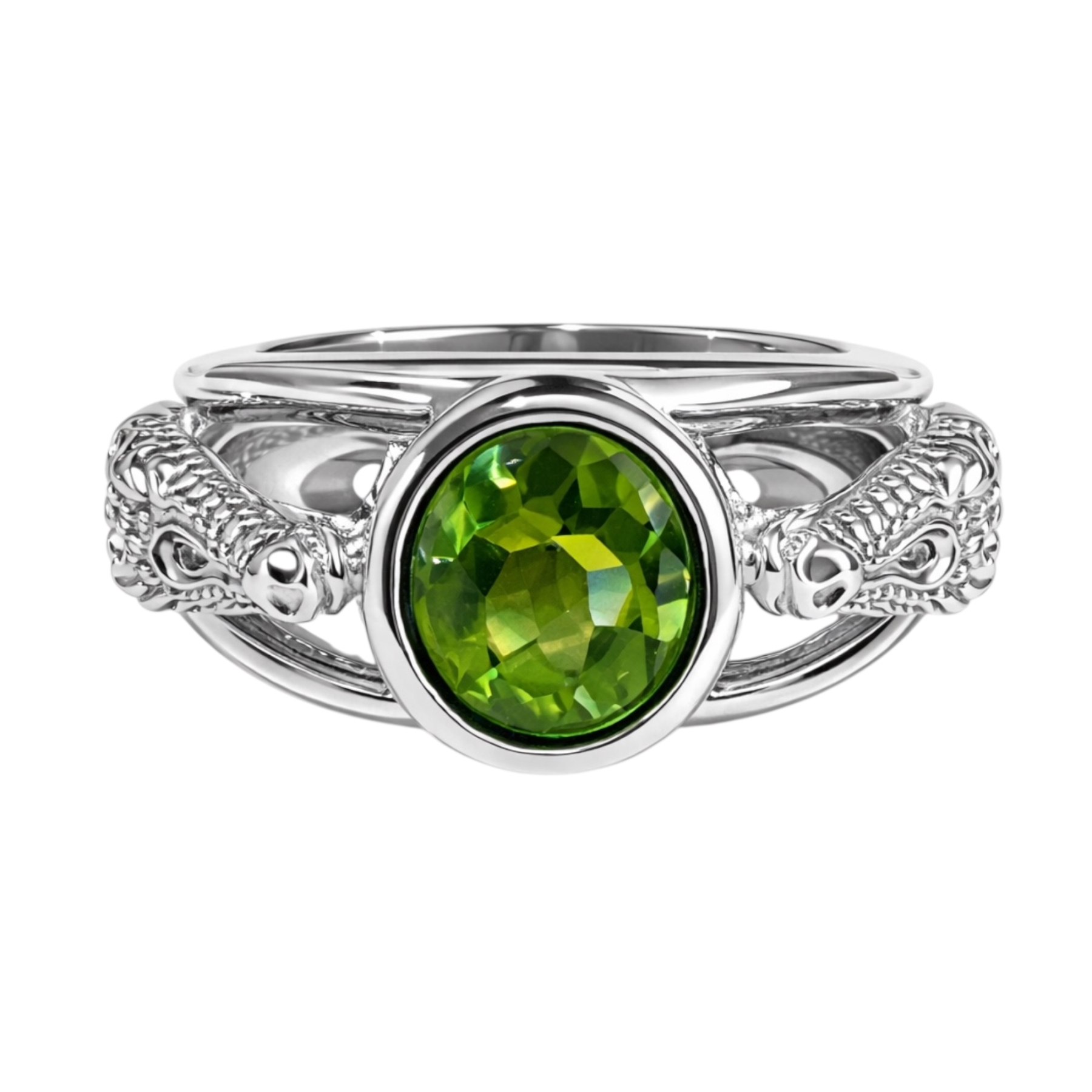 Kieselstein Cord Peridot Ring - DUET Curated Consignment™