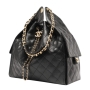 chanel-25handbag-black-caviar-leather-shoulder-bag