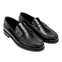 saintlaurent-black-leather-loafers