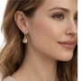 mother of pearl-earring-yellow-gold-14k