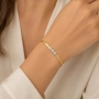 bracelet-diamond-14k-yellow/white-gold