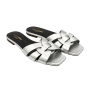 saintlaurent-silver-leather-sandals