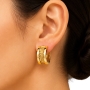 pesavento-18k-yekkow-gold-hoop-earrings