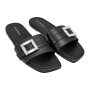 stuartweitzman-black-leather-crystal-flats