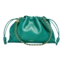 loewe-green-leather-flamenco-shoulder-bag