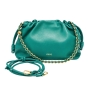 loewe-green-leather-flamenco-shoulder-bag