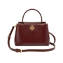 toryburch-brown-leather-mini-britten-tophandle-bag