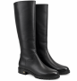 stuartweitzman-boots-black-leather
